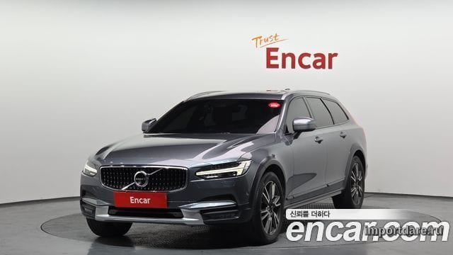 VOLVO V90 CROSS COUNTRY 2018 — 355 778 км, серый, Корея — под ключ — фото 12
