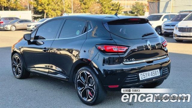 RENAULT KOREA CLIO 2018 — 85 192 км, чёрный, Корея — под ключ — фото 6