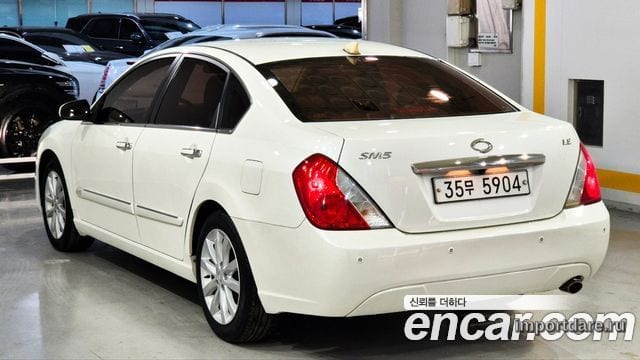Renault Korea SM5 New Impression сзади