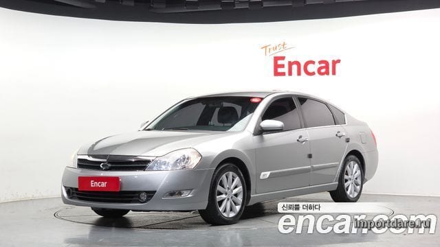 RENAULT KOREA SM5 NEW IMPRESSION 2009 — 100 750 км, серебристый, Корея — под ключ — фото 1