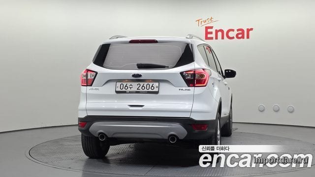 FORD KUGA 2017 — 132 900 км, белый, Корея — под ключ — фото 4
