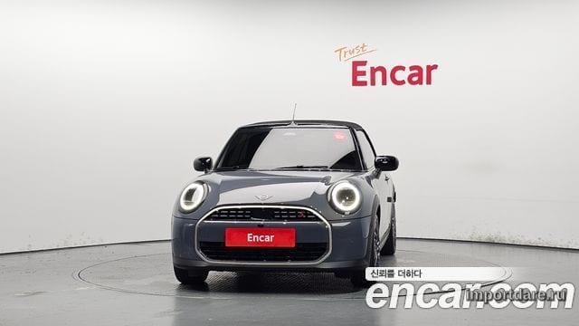 MINI COOPER S CONVERTIBLE 2025 — 7 927 км, серебристо-серый, Корея — под ключ — фото 3
