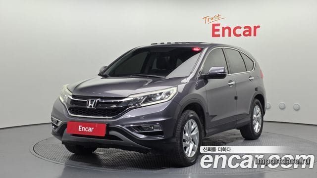 HONDA NEW CR-V 2015 — 139 008 км, серый, Корея — под ключ — фото 1
