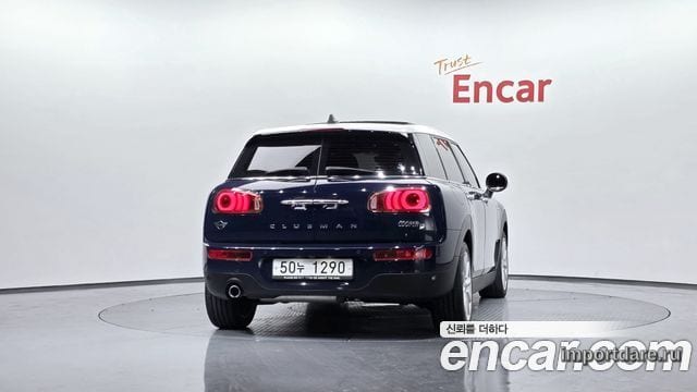 MINI COOPER D CLUBMAN 2018 — 54 703 км, синий, Корея — под ключ — фото 4