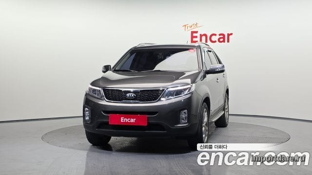 KIA SORENTO R 2014 — 117 290 км, серый, Корея — под ключ — фото 3