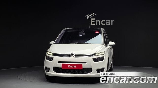 CITROEN GRAND C4 PICASSO 2017 — 84 564 км, белый, Корея — под ключ — фото 3