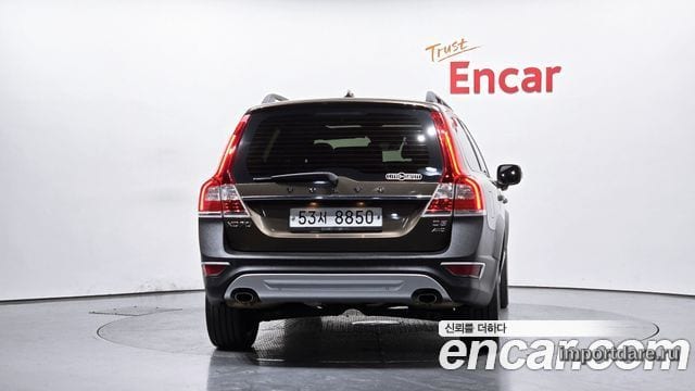 VOLVO XC70 2014 — 367 301 км, светло-золотистый, Корея — под ключ — фото 4