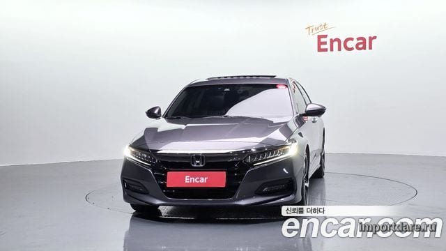 HONDA ACCORD 1 2018 — 88 111 км, серебристо-серый, Корея — под ключ — фото 3