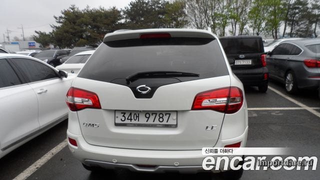 RENAULT KOREA QM5 2013 — 160 328 км, белый-перламутр, Корея — под ключ — фото 4