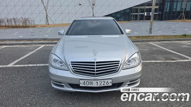 MERCEDES-BENZ S-CLASS W221 2012 — 144 987 км, серебристый, Корея — под ключ — фото 2