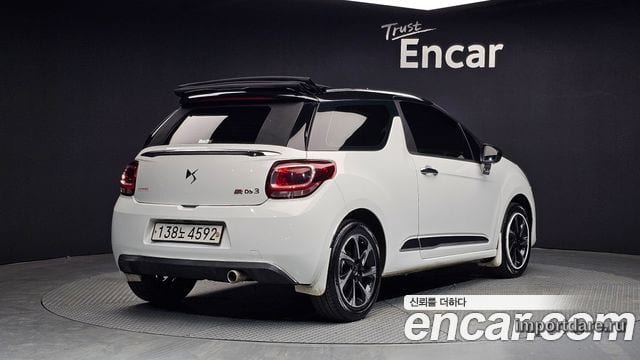 Citroen DS3 Cabrio сбоку