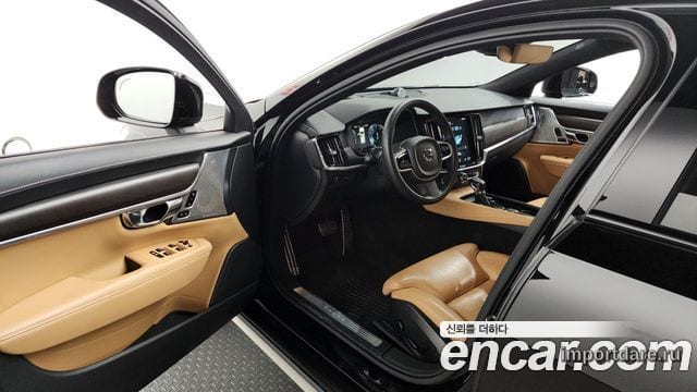 VOLVO V90 CROSS COUNTRY 2019 — 92 527 км, чёрный, Корея — под ключ — фото 10