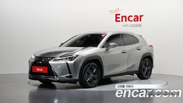 LEXUS UX250H 2020 — 81 872 км, серебристо-серый, Корея — под ключ — фото 1