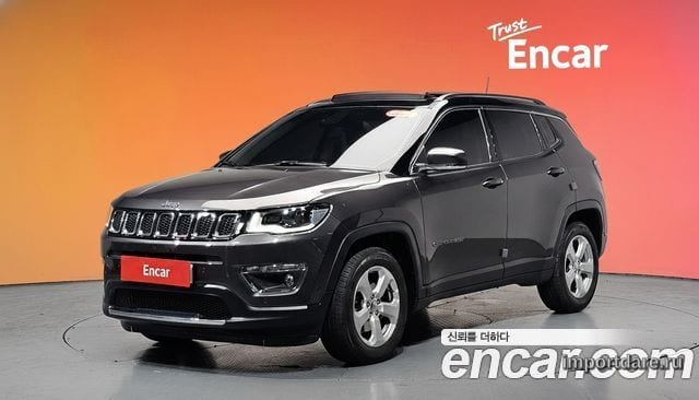 JEEP COMPASS 2021 — 16 887 км, серый, Корея — под ключ — фото 2