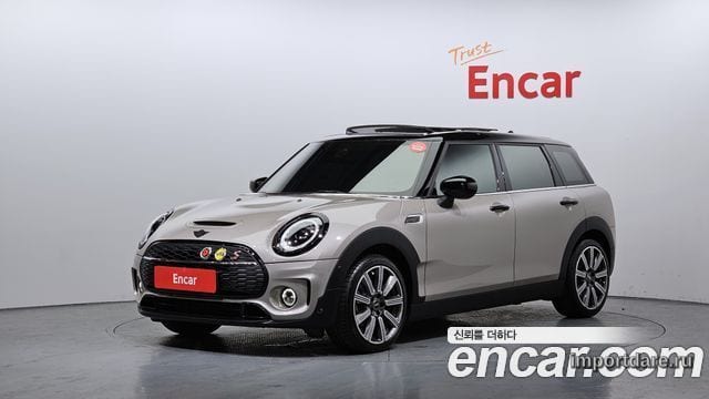 MINI COOPER S CLUBMAN 2023 — 16 126 км, светло-золотистый, Корея — под ключ — фото 1