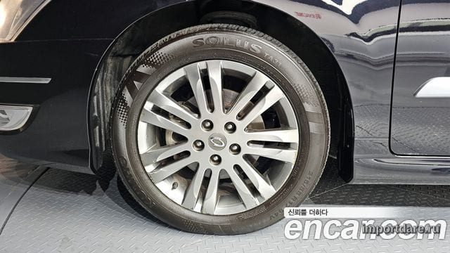 RENAULT KOREA SM7 NEW ART 2009 — 177 302 км, чёрный, Корея — под ключ — фото 5