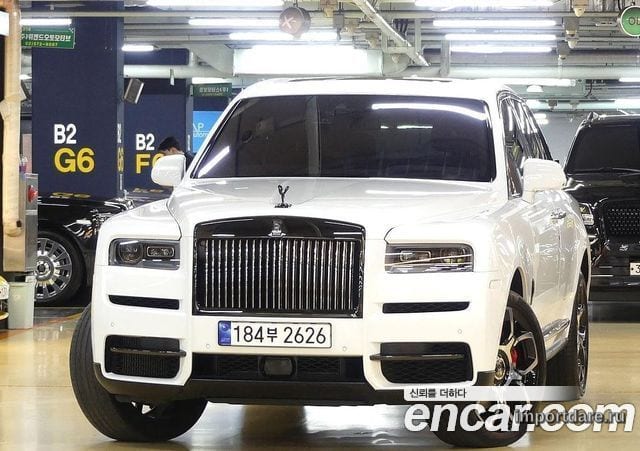 ROLLS-ROYCE CULLINAN 2023 — 15 068 км, белый, Корея — под ключ — фото 1
