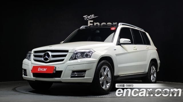MERCEDES-BENZ GLK-CLASS X204 2012 — 64 285 км, белый, Корея — под ключ — фото 1