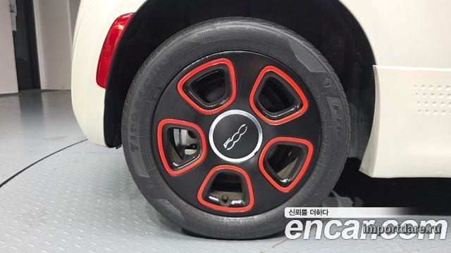 FIAT 500E 2017 — 31 729 км, белый-перламутр, Корея — под ключ — фото 5