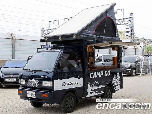 CHEVROLET LABO 2016 — 10 430 км, чёрный, Корея — под ключ — фото 1