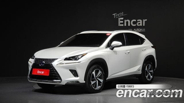 LEXUS NX300H 2018 — 56 879 км, белый, Корея — под ключ — фото 1