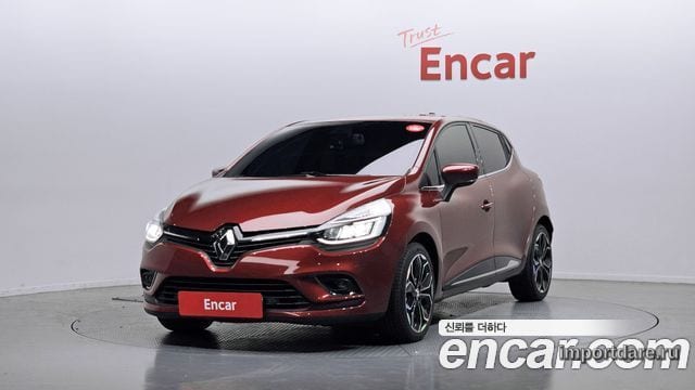 RENAULT KOREA CLIO 2019 — 48 745 км, красный, Корея — под ключ — фото 1