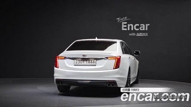 CADILLAC CT6 2019 — 44 787 км, чёрный, Корея — под ключ — фото 4