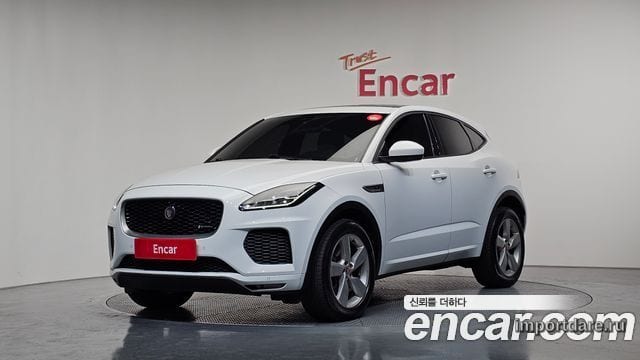 JAGUAR E-PACE 2018 — 79 223 км, белый, Корея — под ключ — фото 1