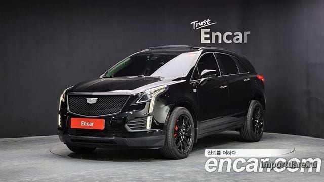 CADILLAC XT5 2019 — 78 084 км, чёрный, Корея — под ключ — фото 1