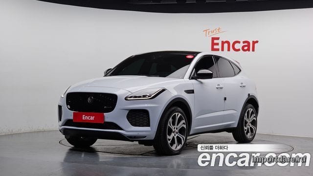 JAGUAR E-PACE 2018 — 125 464 км, белый, Корея — под ключ — фото 1