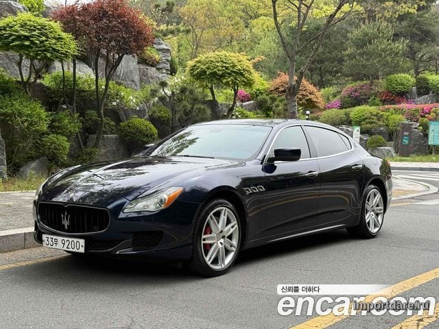 MASERATI QUATTROPORTE 2014 — 129 700 км, Корея — под ключ — фото 1