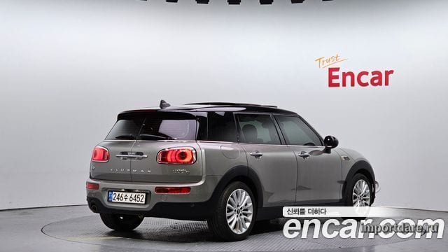 MINI COOPER D CLUBMAN 2018 — 148 443 км, светло-золотистый, Корея — под ключ — фото 2