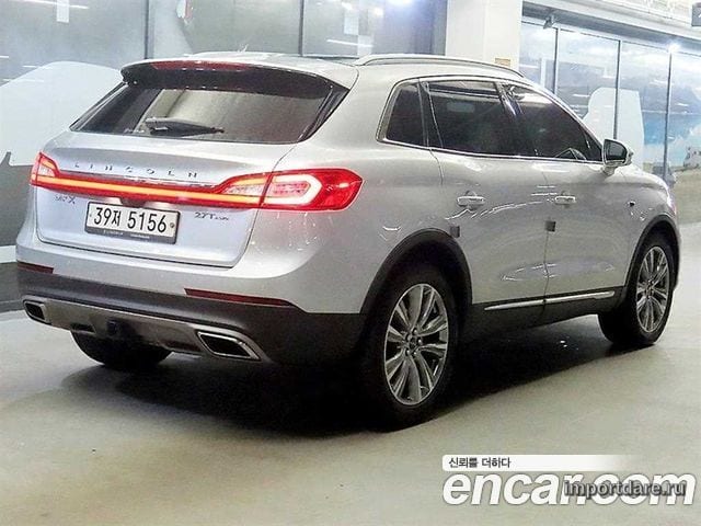 LINCOLN MKX 2018 — 88 874 км, серебристый, Корея — под ключ — фото 5