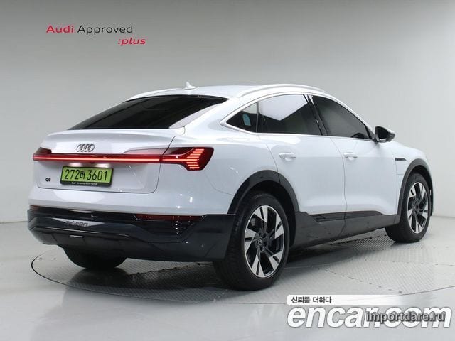 AUDI Q8 E-TRON 2024 — 20 287 км, белый, Корея — под ключ — фото 2
