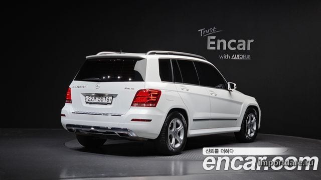 MERCEDES-BENZ GLK-CLASS X204 2014 — 90 482 км, белый, Корея — под ключ — фото 2