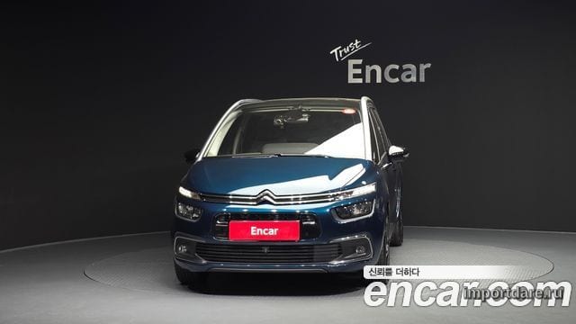 CITROEN GRAND C4 SPACETOURER 2021 — 71 625 км, синий, Корея — под ключ — фото 3