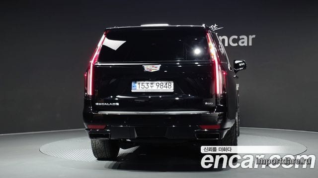 CADILLAC ESCALADE 2023 — 38 323 км, чёрный, Корея — под ключ — фото 4