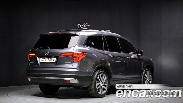 HONDA PILOT 2017 — 70 411 км, Корея — под ключ — фото 2