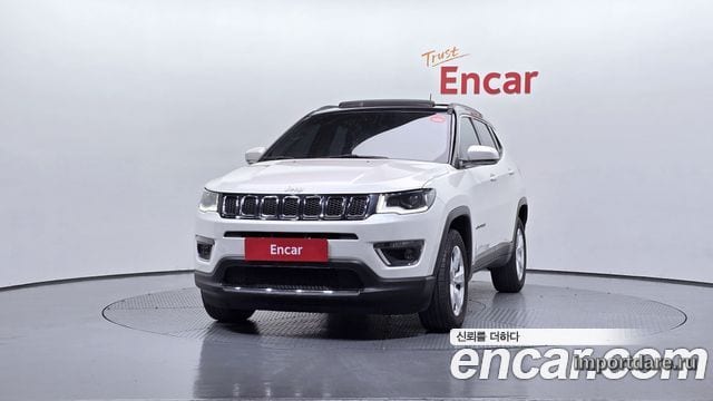 JEEP COMPASS 2019 — 82 457 км, белый, Корея — под ключ — фото 3