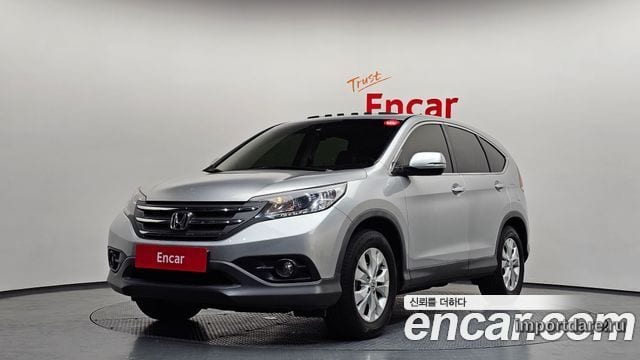 HONDA NEW CR-V 2012 — 139 676 км, серебристый, Корея — под ключ — фото 1