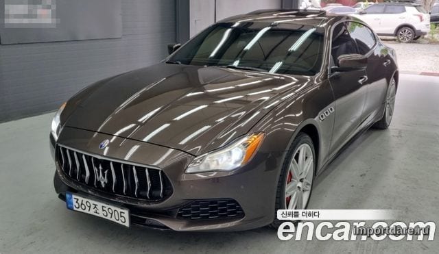 MASERATI QUATTROPORTE 2016 — 143 036 км, Корея — под ключ — фото 1