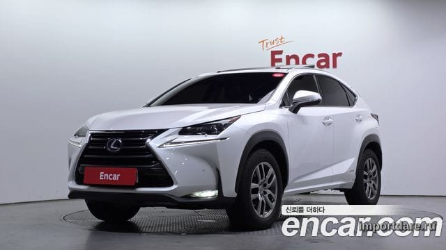 LEXUS NX300H 2017 — 67 765 км, белый, Корея — под ключ — фото 1