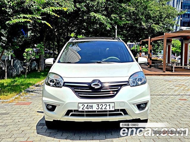 RENAULT KOREA QM5 NEO 2014 — 139 293 км, белый, Корея — под ключ — фото 3