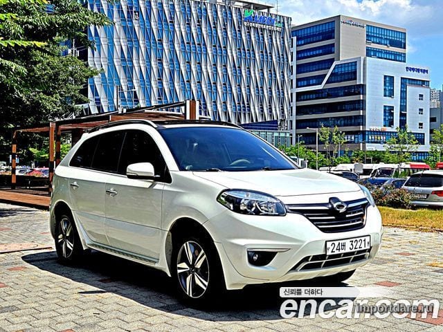 RENAULT KOREA QM5 NEO 2014 — 139 293 км, белый, Корея — под ключ — фото 5