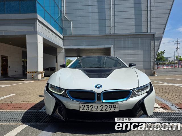 BMW I8 2016 — 84 950 км, белый, Корея — под ключ — фото 1