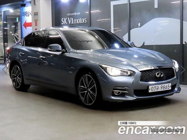 INFINITI Q50 2015 — 170 885 км, синий, Корея — под ключ — фото 11