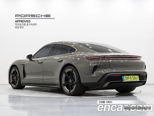 PORSCHE TAYCAN 2025 — 700 км, бежевый, Корея — под ключ — фото 2