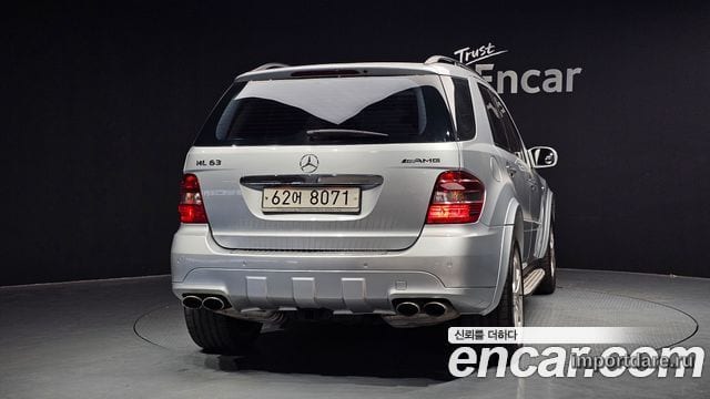 MERCEDES-BENZ M-CLASS W164 2008 — 139 558 км, серебристый, Корея — под ключ — фото 4
