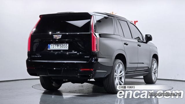 CADILLAC ESCALADE 2025 — 12 191 км, чёрный, Корея — под ключ — фото 2