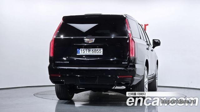 CADILLAC ESCALADE 2025 — 12 191 км, чёрный, Корея — под ключ — фото 4